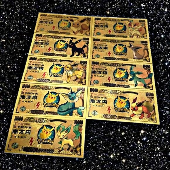 Pokemon | Toys | Golden Legacy Complete Set Of Pokmon Eevee Evolutions ...